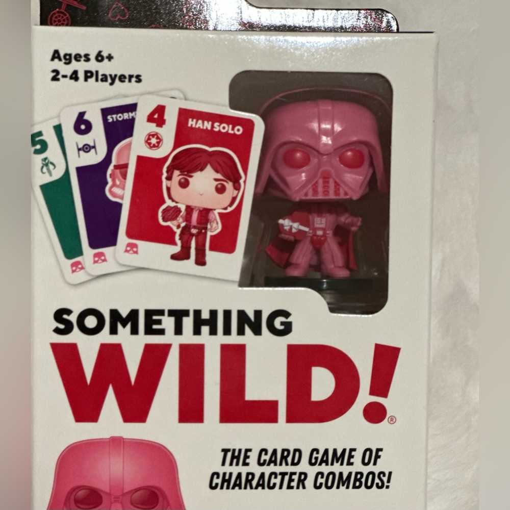 STAR WARS Something Wild! Funko POP! Card Game Darth Vader Family